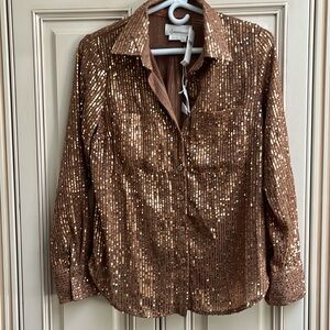 Anthropologie Sequence Blouse - small - New